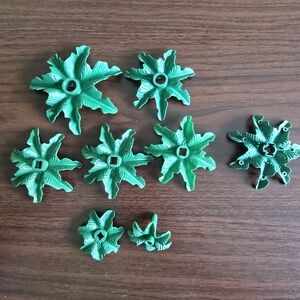 Vintage Playmobil Christmas Tree Lot of 8 Pieces